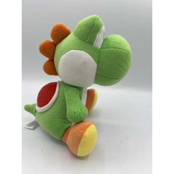 Super Mario Bros. Yoshi Plush Nintendo Green Dinosaur 8in - Picture 2 of 9